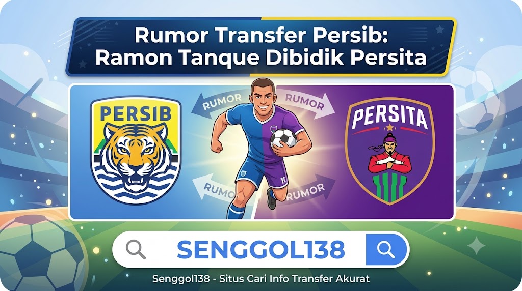 Rumor Transfer Persib: Ramon Tanque Dibidik Persita